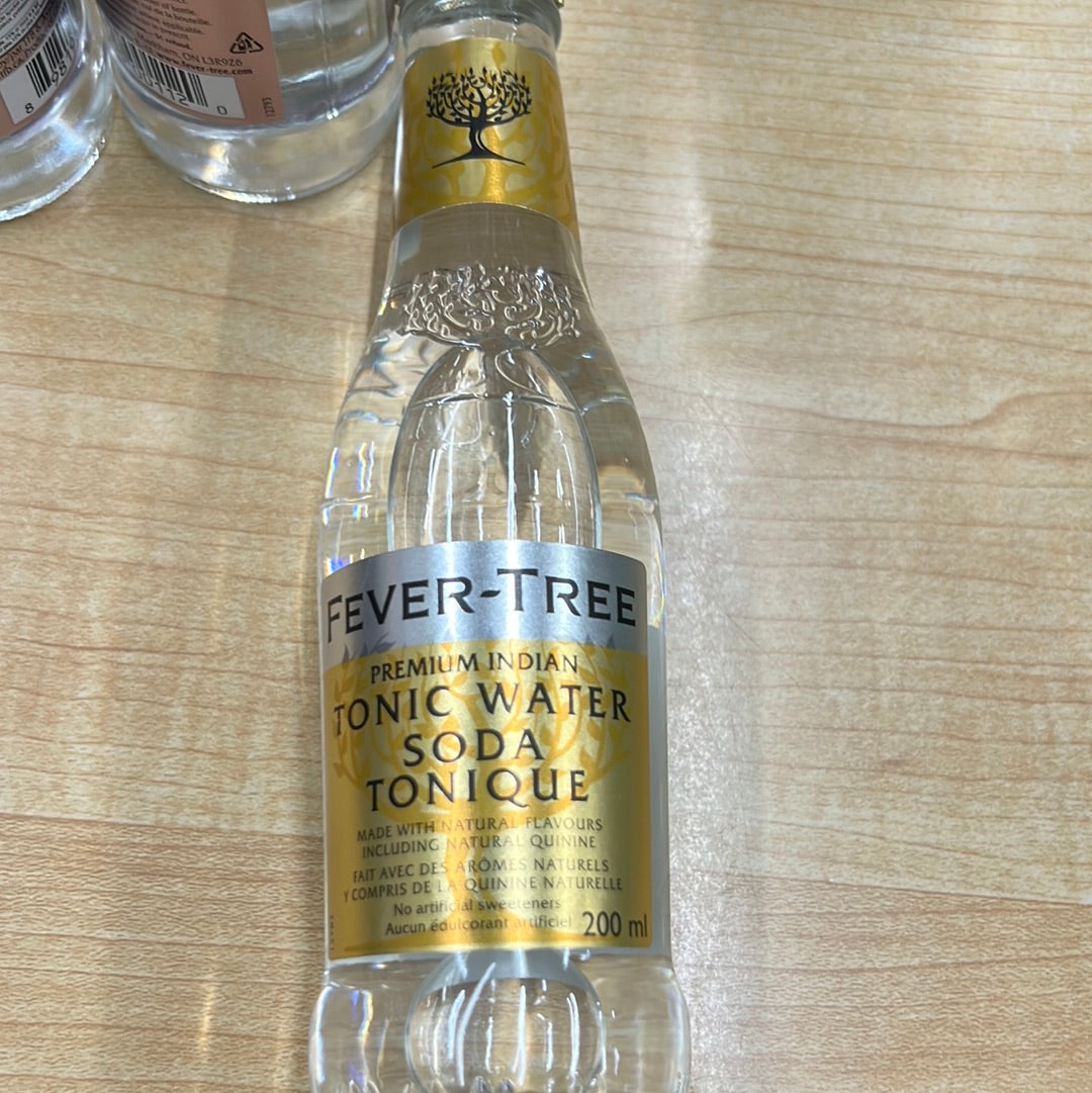 Fever Tree Premium Tonic Water 4x200ml low date clearance