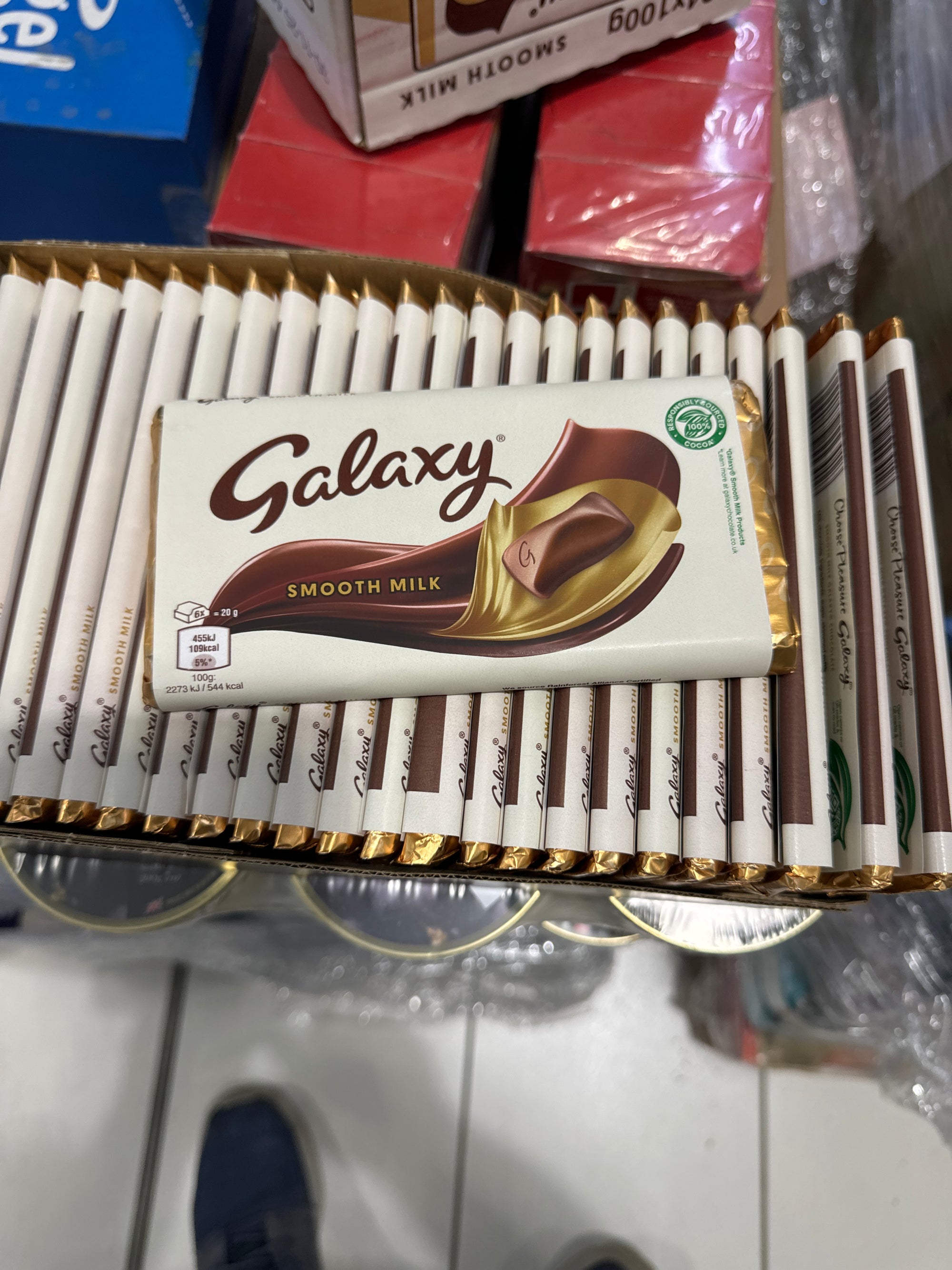 GALAXY SMOOTH MILK BLOCK 100g