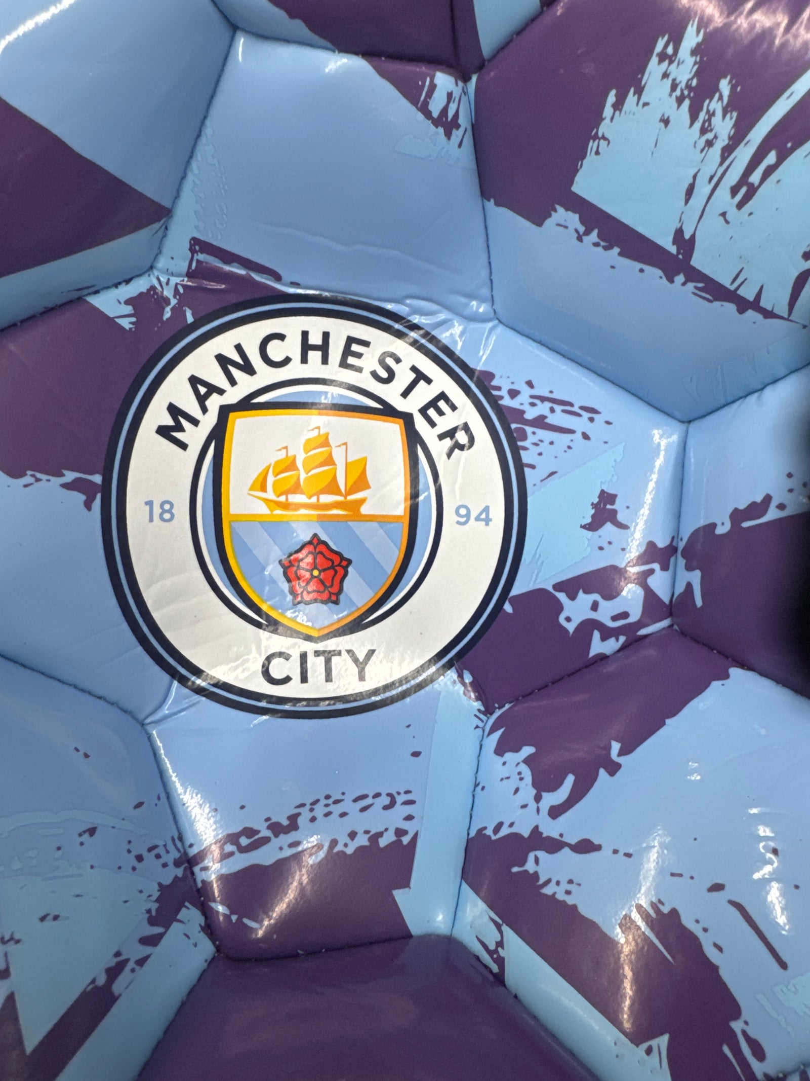 Manchester City Large Soccer Ball