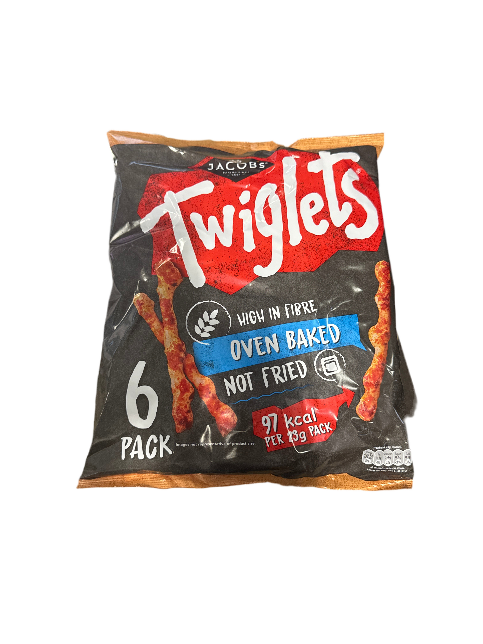 Jacob's Original Twiglets 6 pack