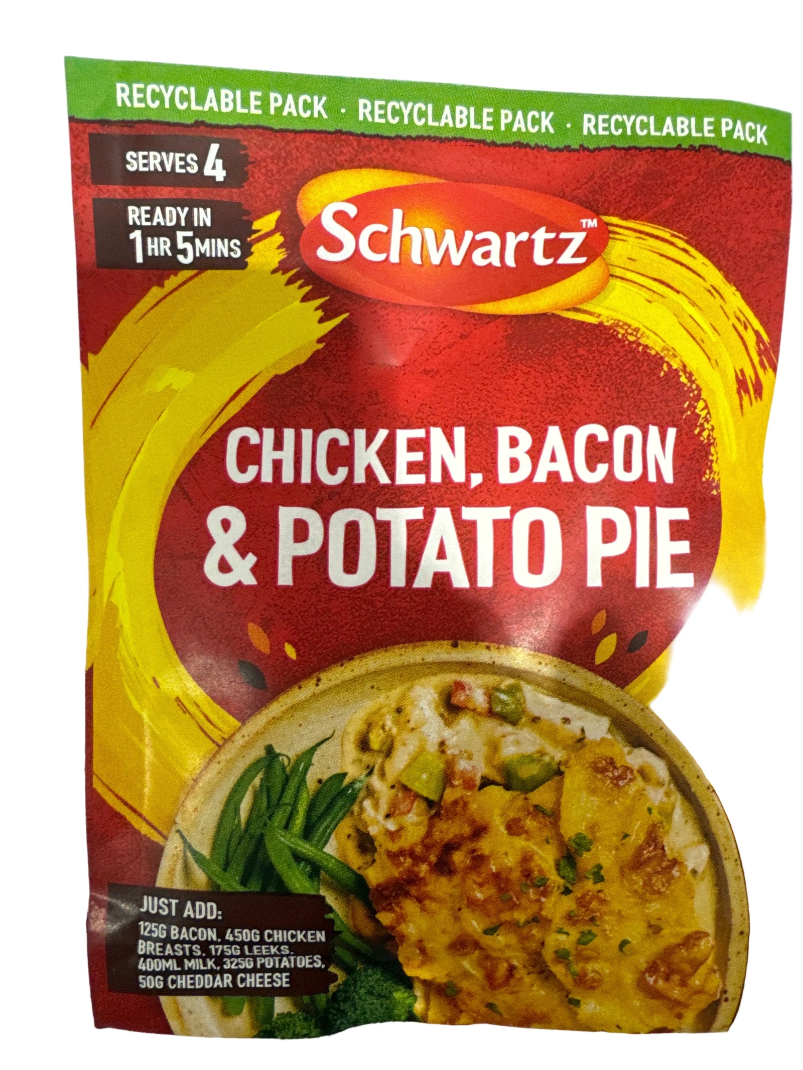 Schwartz Chicken, Bacon & Potato Pie35g