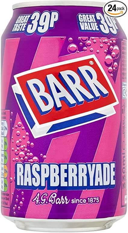 Barr Raspberryade 330ml