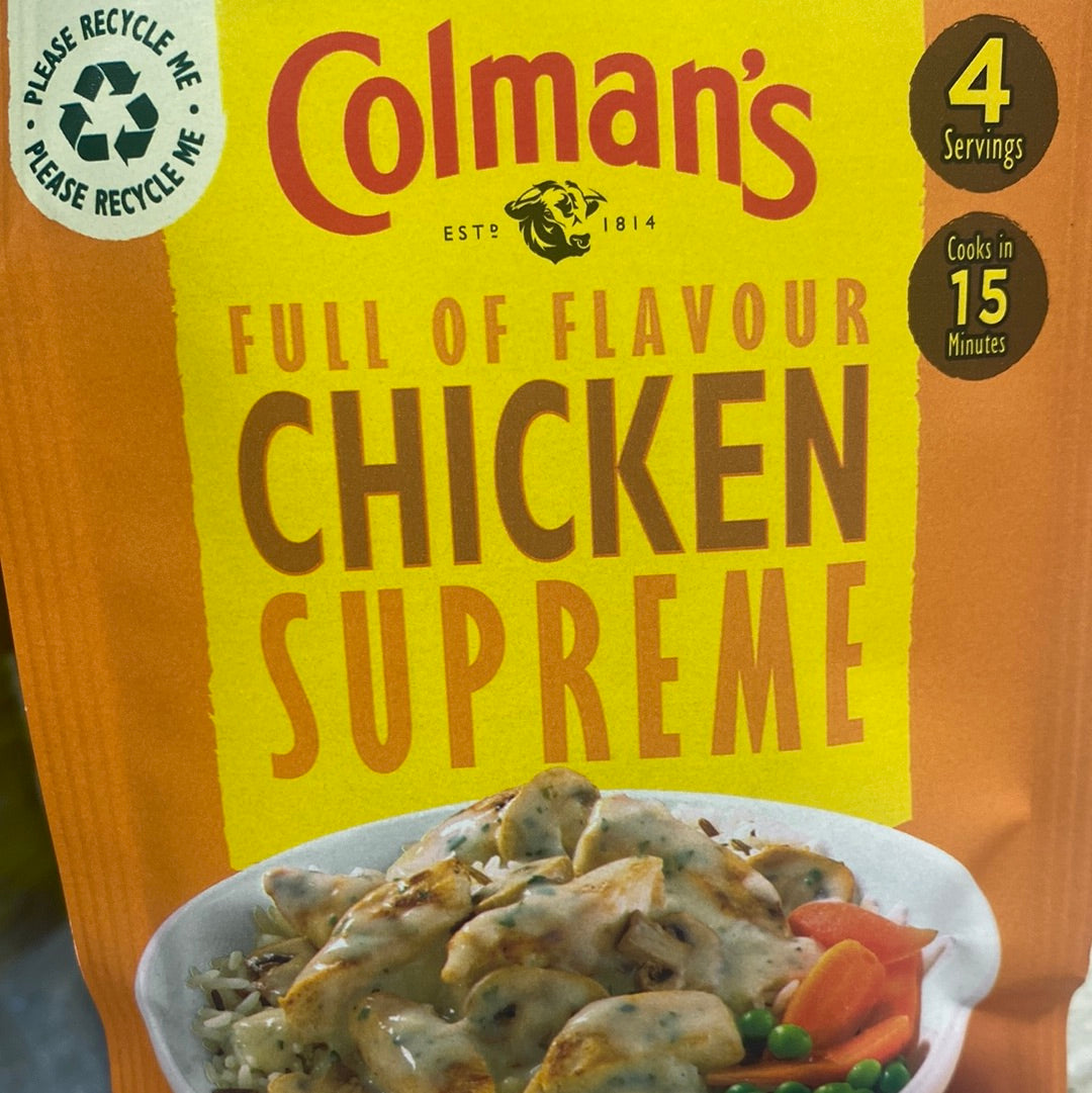 Colmans Chicken Supreme Sachet 38g