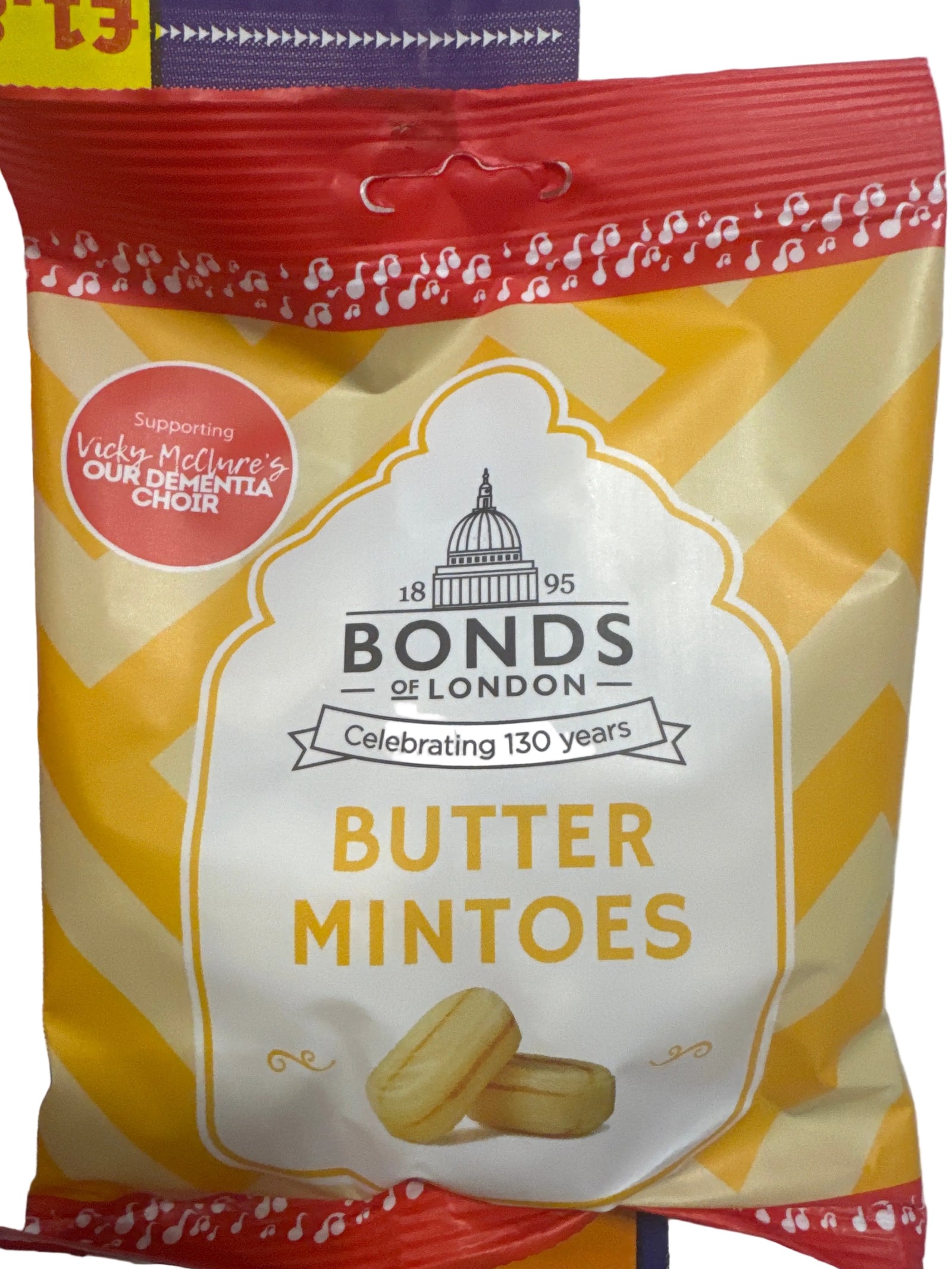Bonds Butter Mintoes Bags 120g