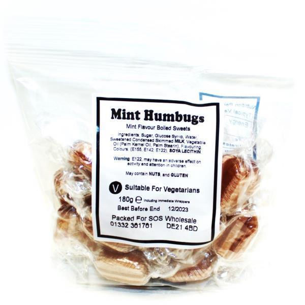 Bumper Bags Mint Humbugs 140g
