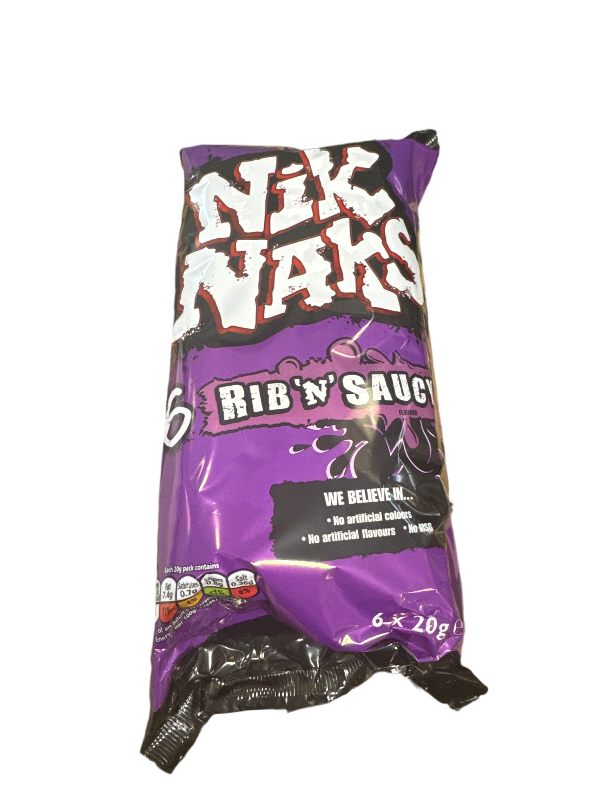 Kp Nik Nak rib N Saucy 6 pack