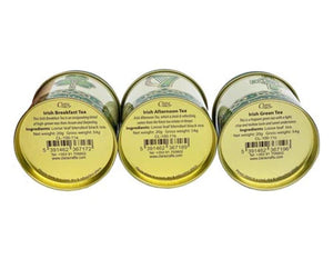 Irish Emblems Tea Caddy Set
