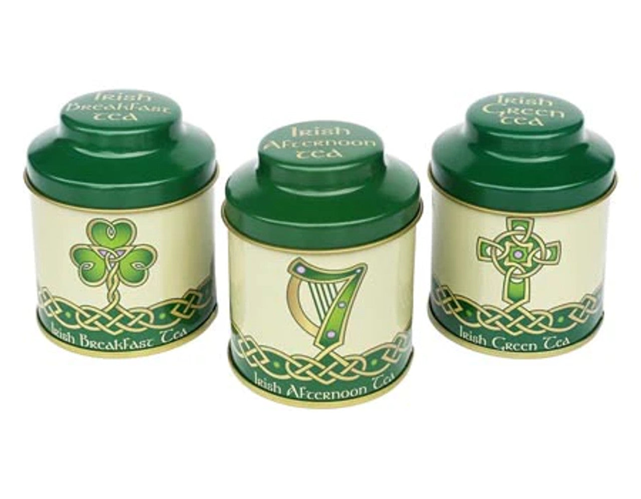 Irish Emblems Tea Caddy Set