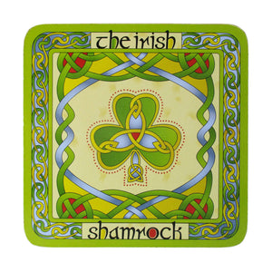 Set of 4 Irish Emblem Coasters