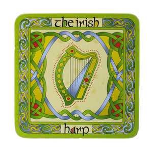 Set of 4 Irish Emblem Coasters