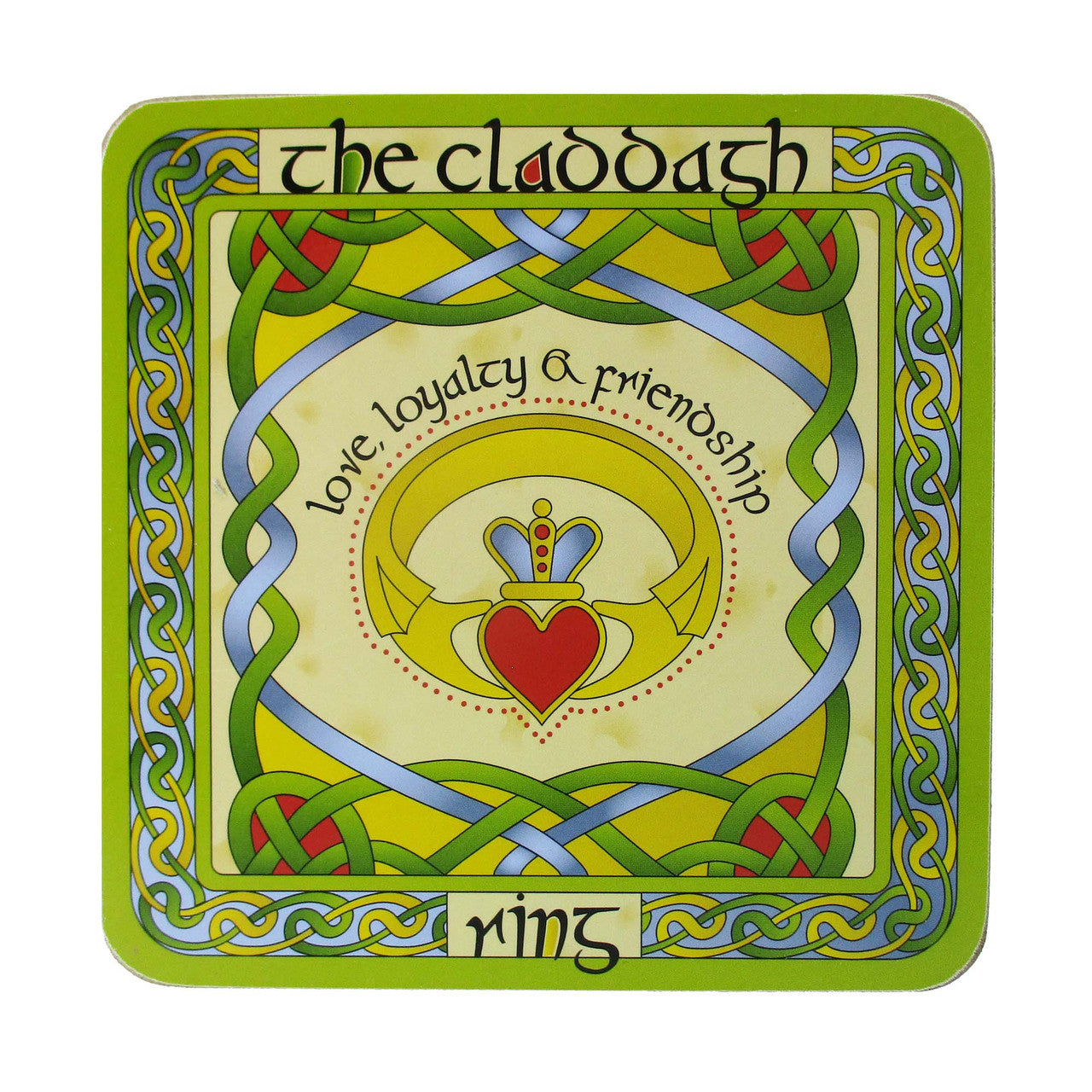 Set of 4 Irish Emblem Coasters