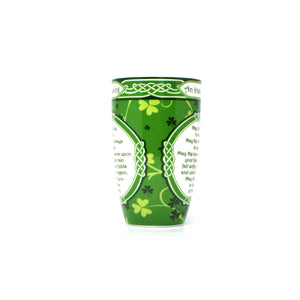 Irish Blessing Mug - Shamrock Garden