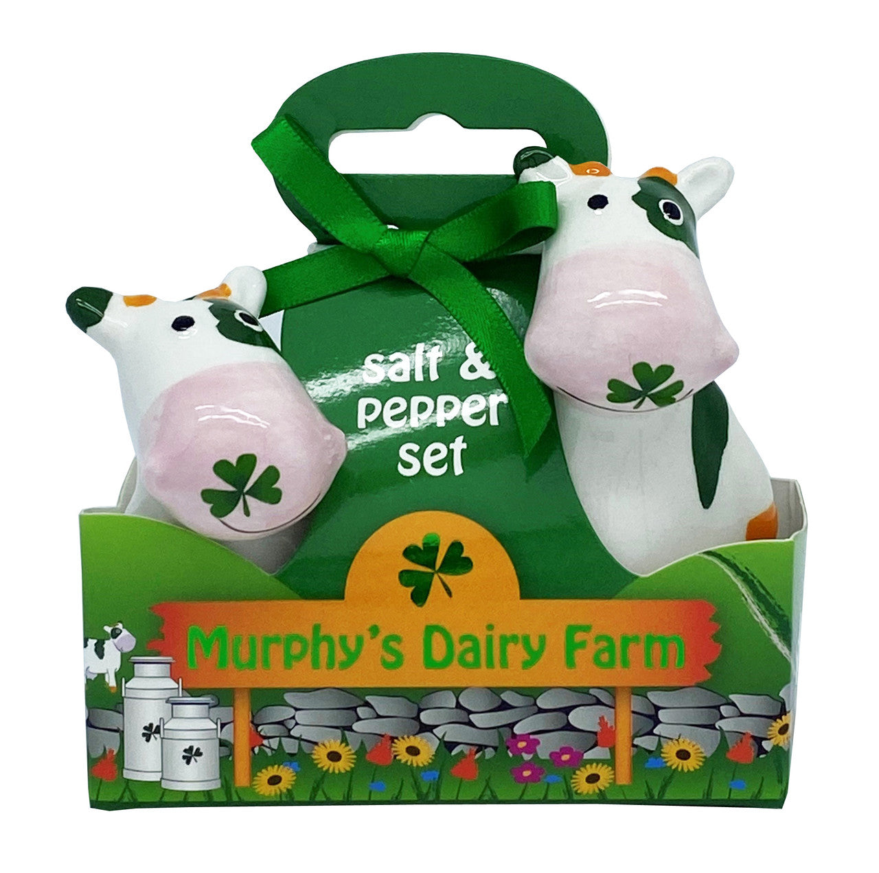 Murphy's Dairy Farm Ceramic Salt and Pepper Shaker Set of 2