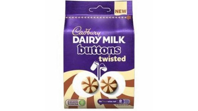 Cadbury Dairymilk Buttons Twisted 105g