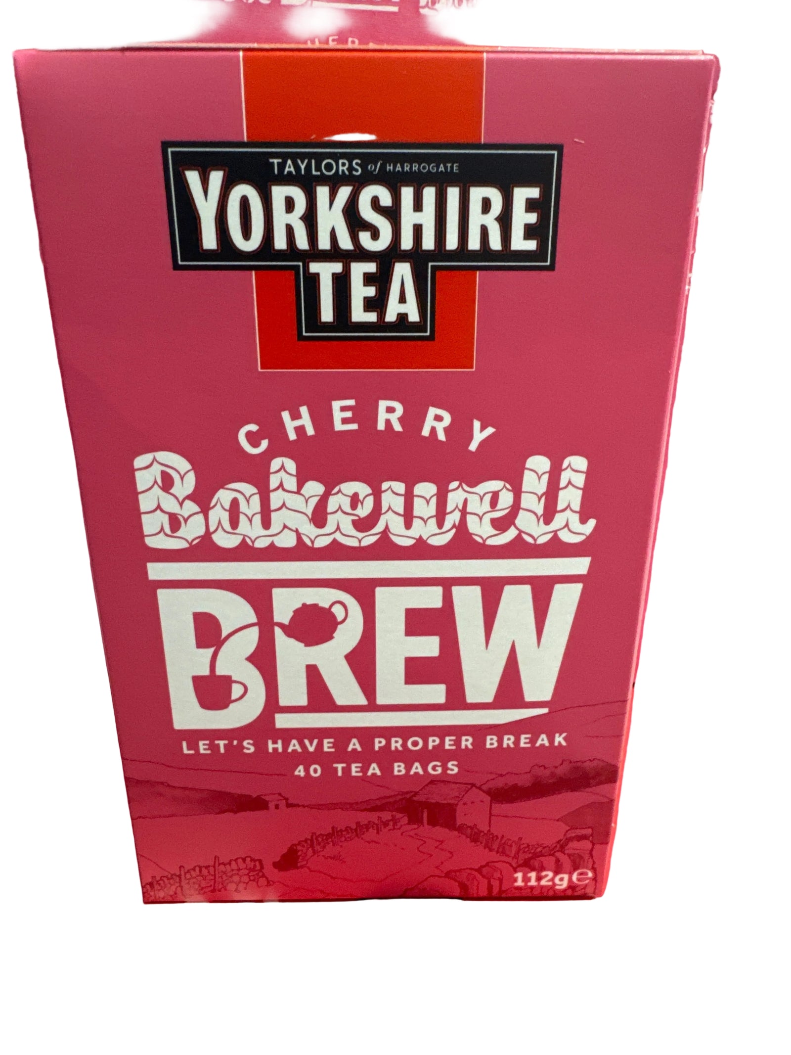 Taylors Yorkshire Tea Cherry Bakewell Brew x 40 bags