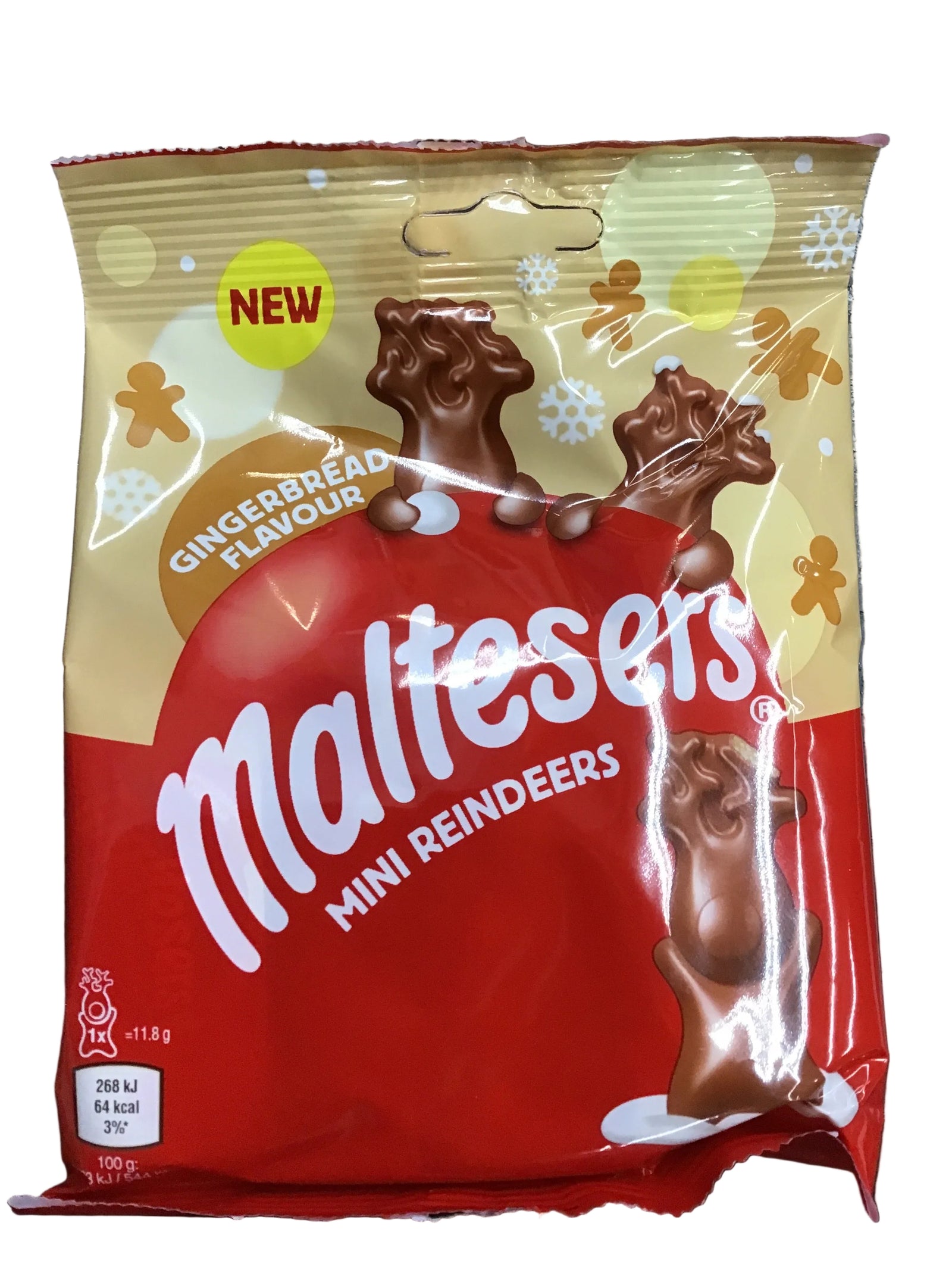 Malteser Mini Reindeer Gingerbread 59g