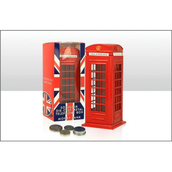 Die Cast Money Telephone Box