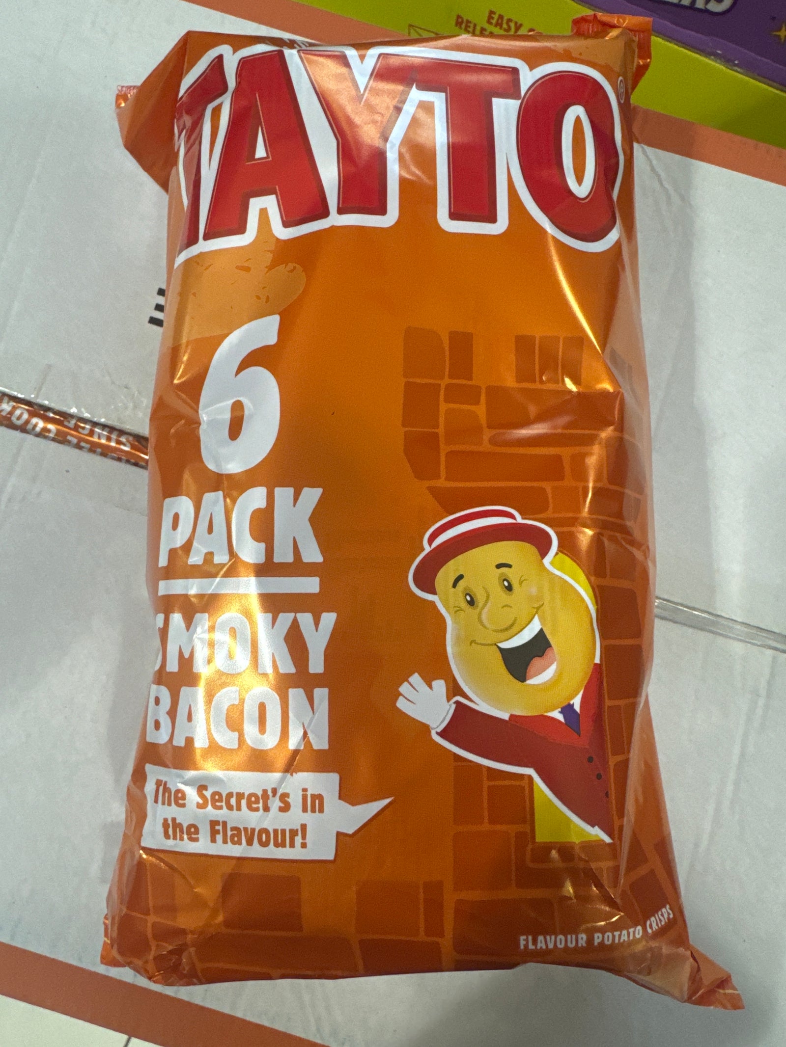 Tayto Smoky Bacon 6 pack