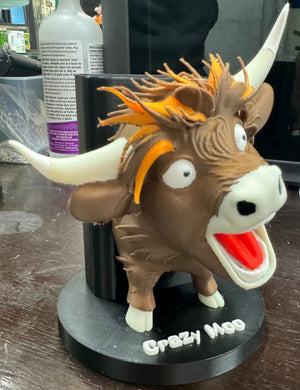 Crazy Moo pen holder