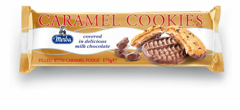Merba Caramel Cookies 175g