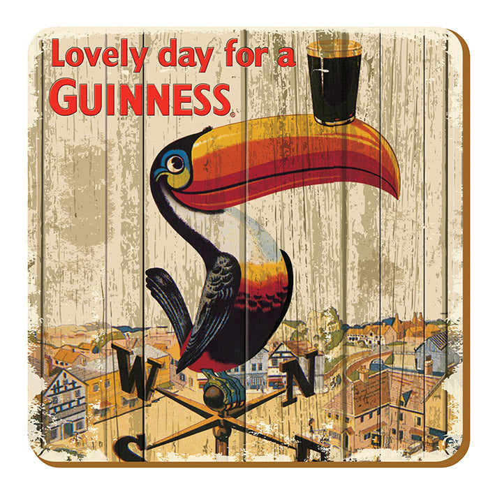 GUINNESS – NOSTALGIC TOUCAN COASTERS