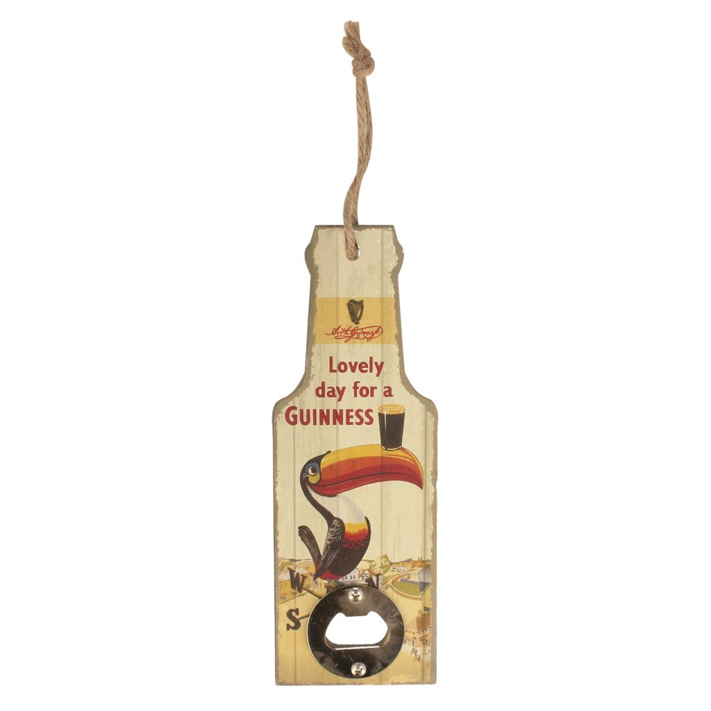 GUINNESS – NOSTALGIC TOUCAN HANGING BOTTLE OPENER