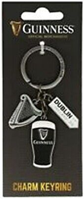 Guinness Charm Keyring