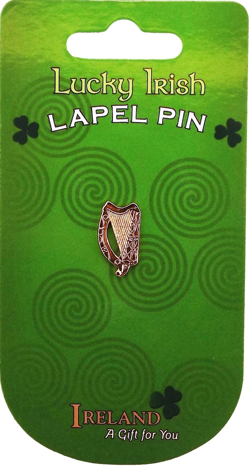 Harp Lapel Pin