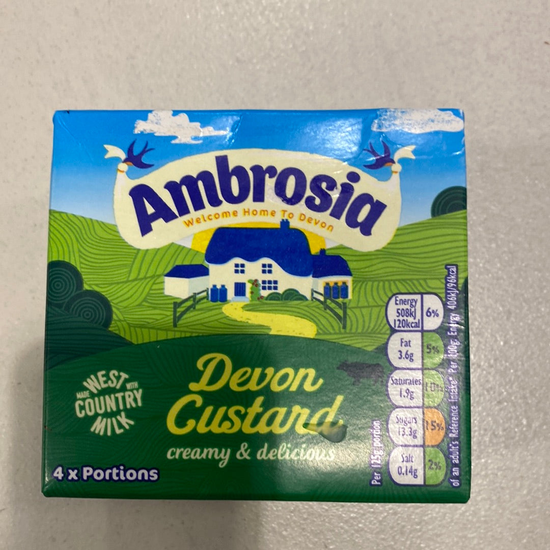 Ambrosia Devon Custard Pots 4 pack