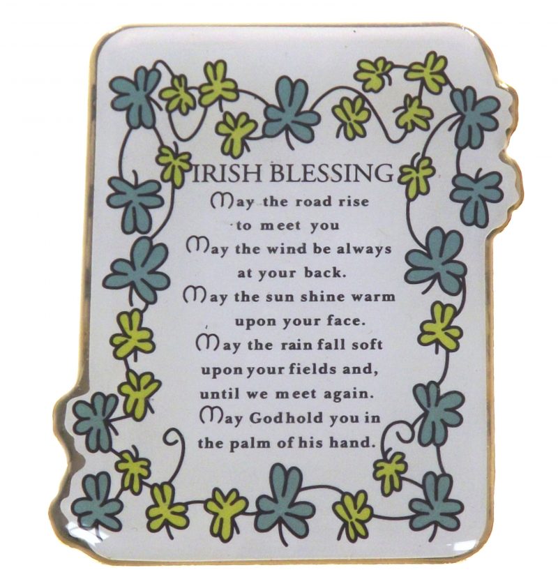 Irish Blessing Fridge Magnet