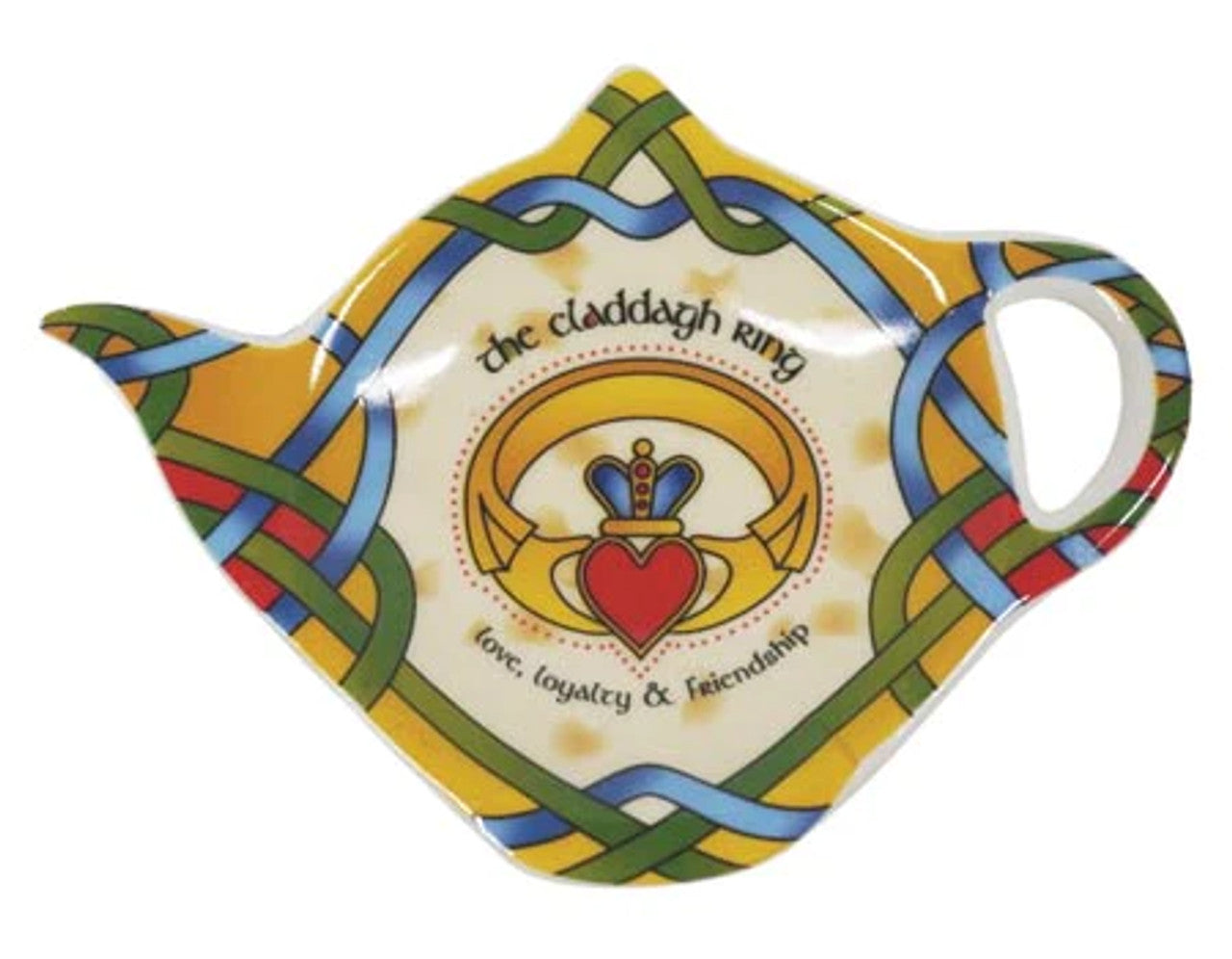 Irish Claddagh Ring Teabag Holder