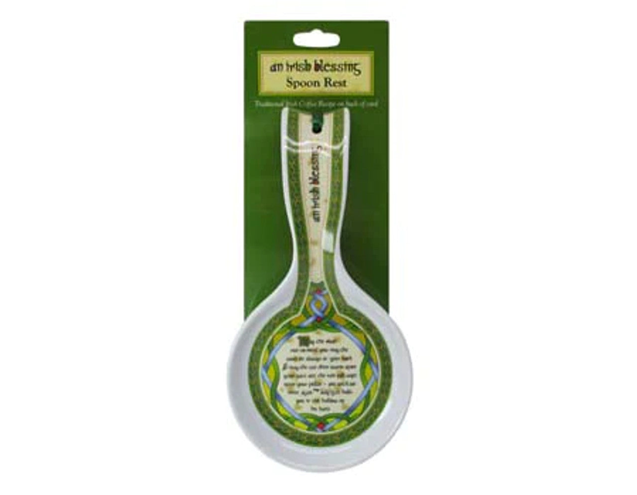 Irish Weave Blessing Spoon Rest