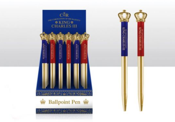 King Charles Ball Point Pen