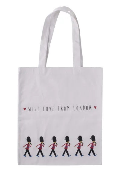 London Guard Canvas Shopping Bag
