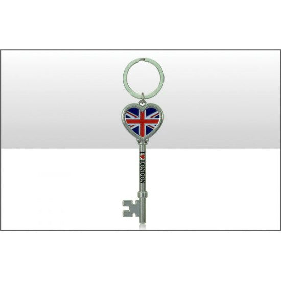 London Union Jack Key Keyring