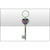 London Union Jack Key Keyring