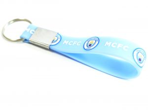 Manchester City SILICONE KEYRING