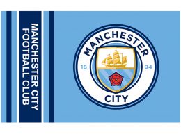 MANCHESTER CITY CREST FLAG