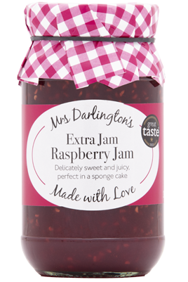 Mrs Darlington Raspberry Jam 340g