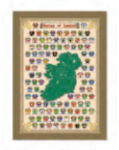 Names of Ireland Tea Towel