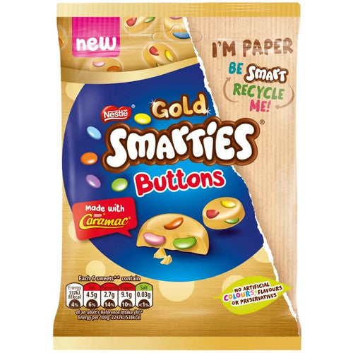 Nestle Smarties Gold Pouch 85g