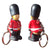 Pooping London Guardsman Keyring