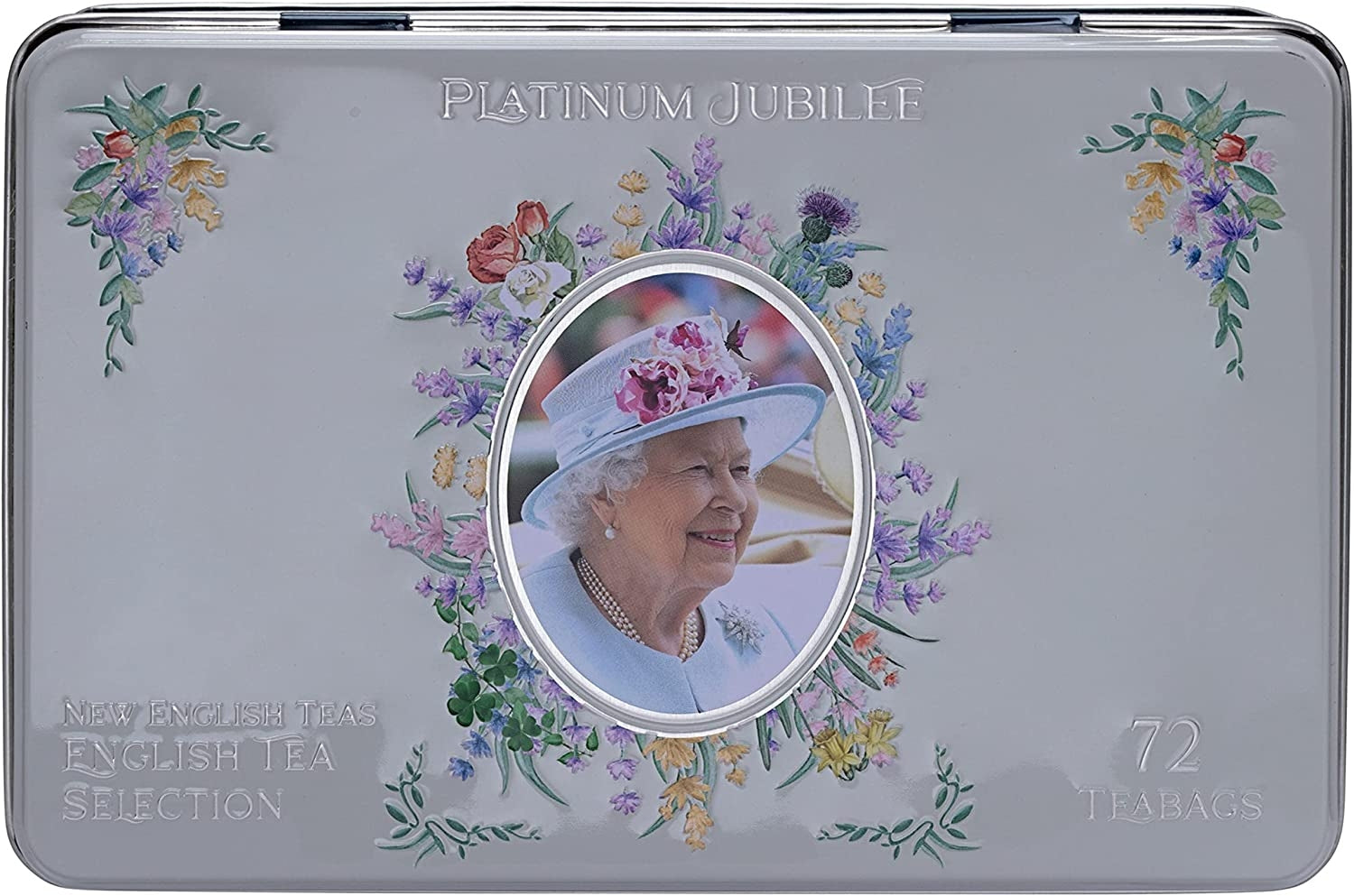 Queen Jubilee 72 Teabag Tin – 12 x 72