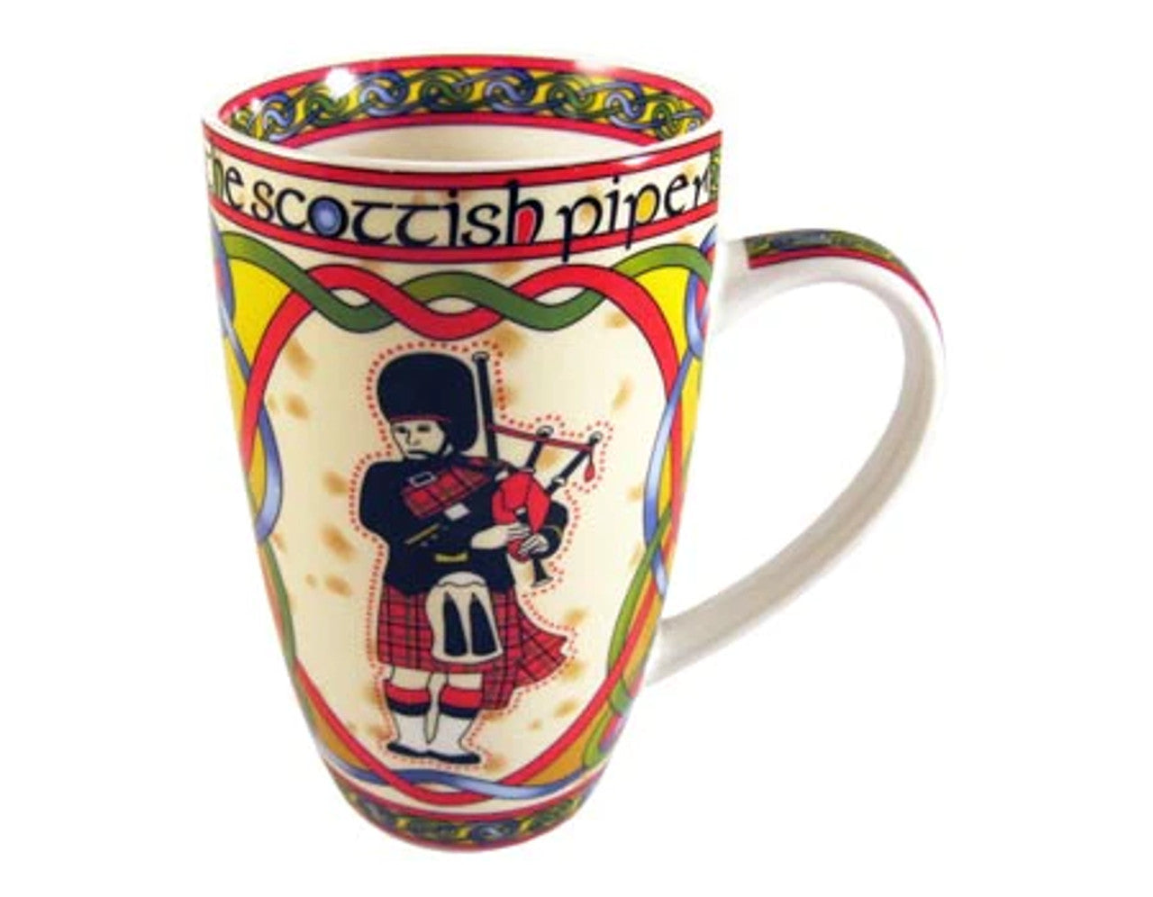 Scottish Piper Bone China Mug