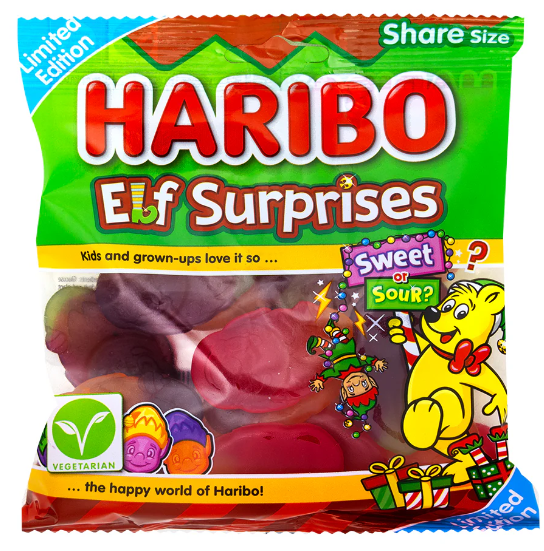 Haribo Elf Surprises Sweet & Sour 140g