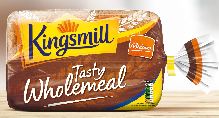 Kingsmill Medium Sliced Wholemeal Bread 800g FROZEN