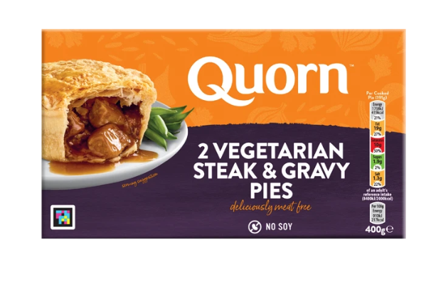 Quorn Steak & Gravy Pies 400g