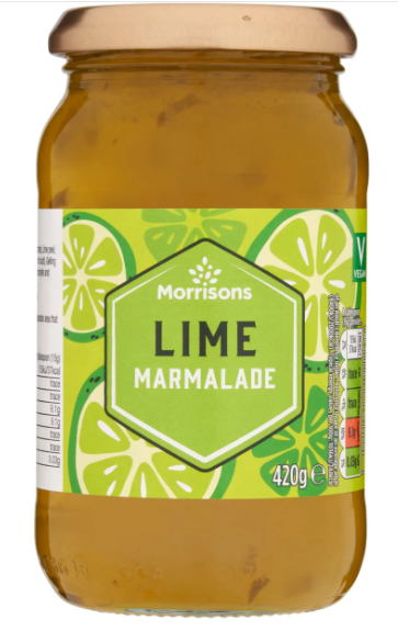 Morrisons Lime Marmalade 420g