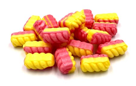 Stockleys Rhubarb & Custard per 100g