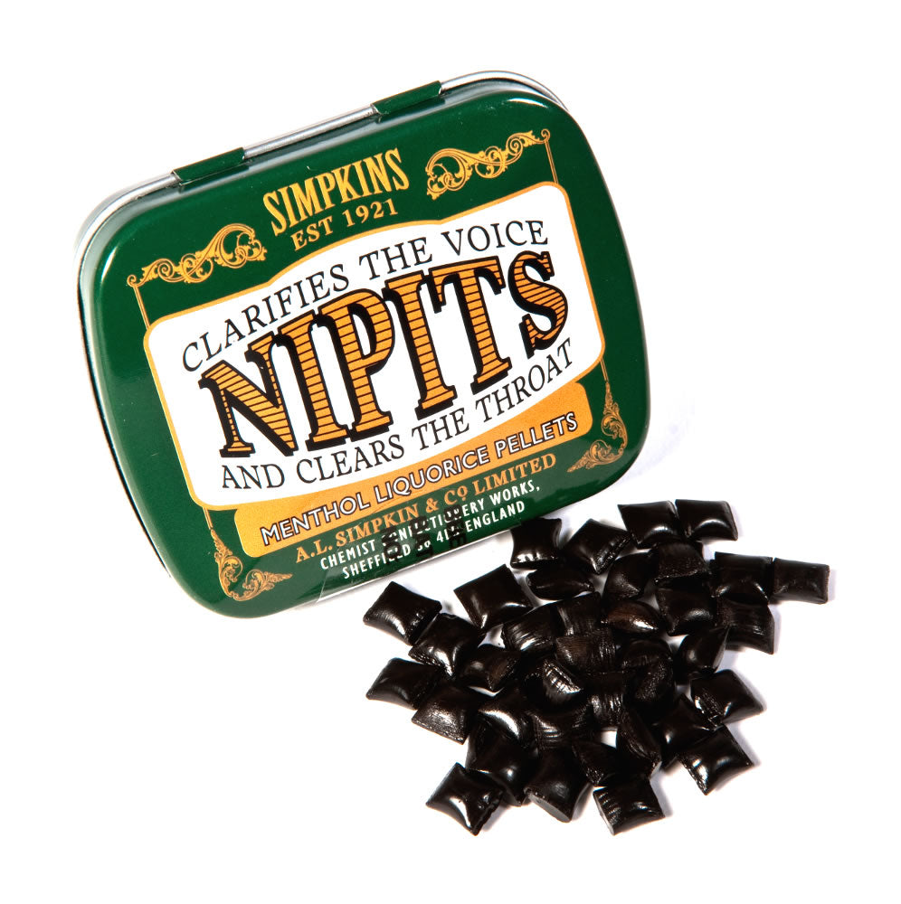 Simpkins Nipits Menthol Liquorice Pellets